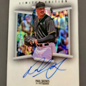 2025 Onyx Paul Skenes Limited Edition Autographed Trading Card